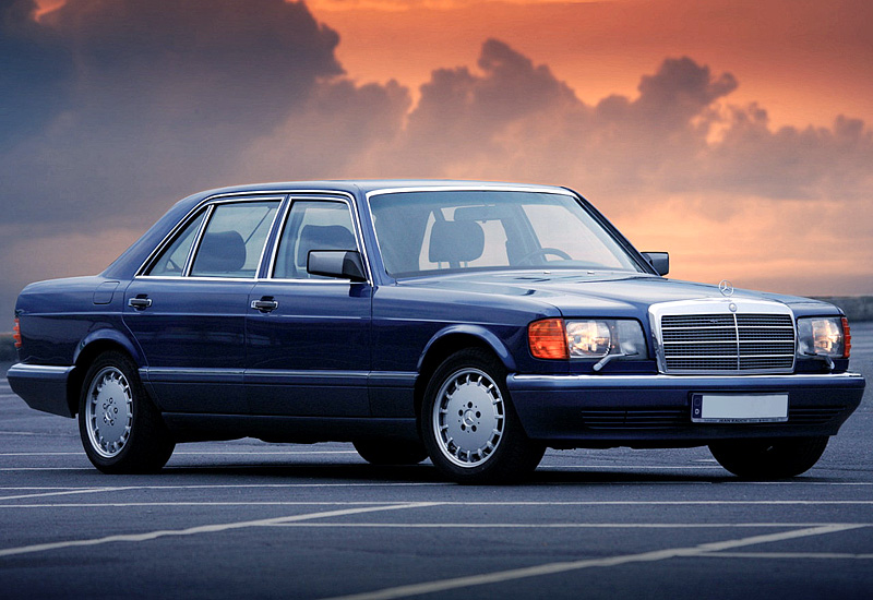 1979 Mercedes-Benz 500 SEL (W126); top car design rating and specifications